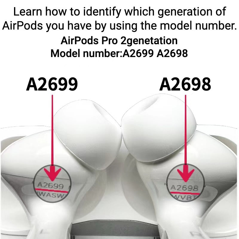 Left AirPods Pro Replacement - 2nd Generation (A2699) *Lightning Port Model Only